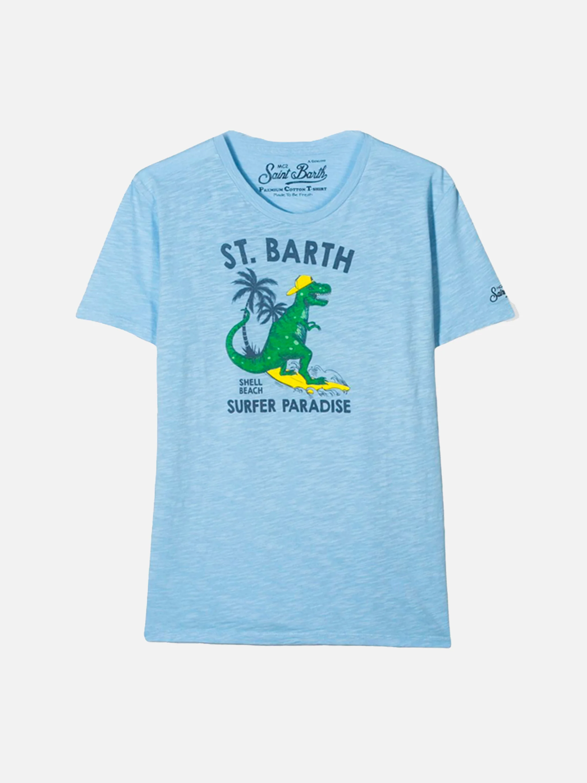 Surfer Dinosaurus Kinder T-shirt