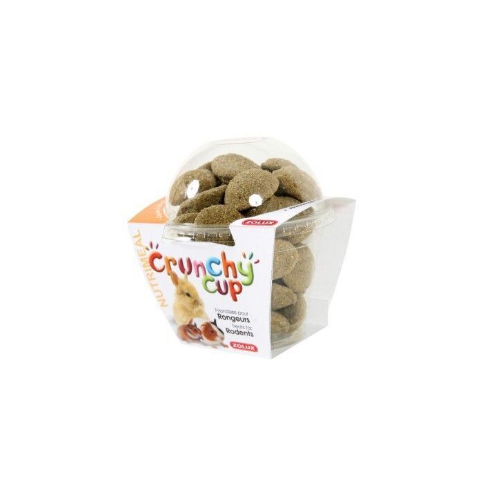 Caramelle croccanti Animal Valley - Erba medica e prezzemolo - 200 g - Per porcellini d'India e criceti