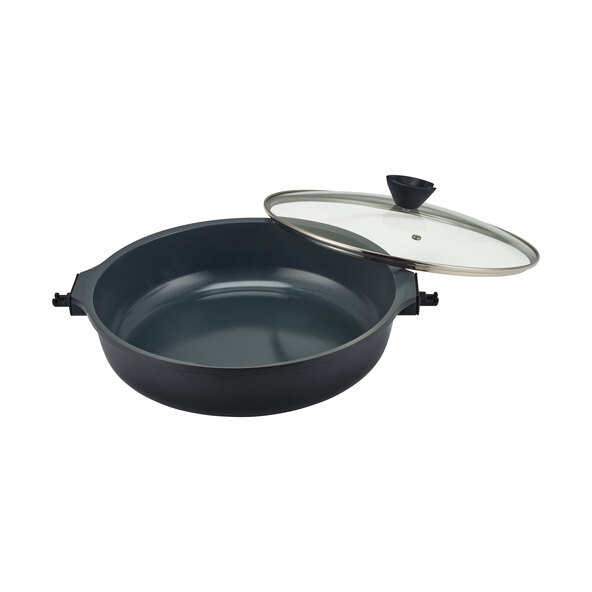 Tigaie de prăjit și cuptor, 32 cm, mâner scurt și lung