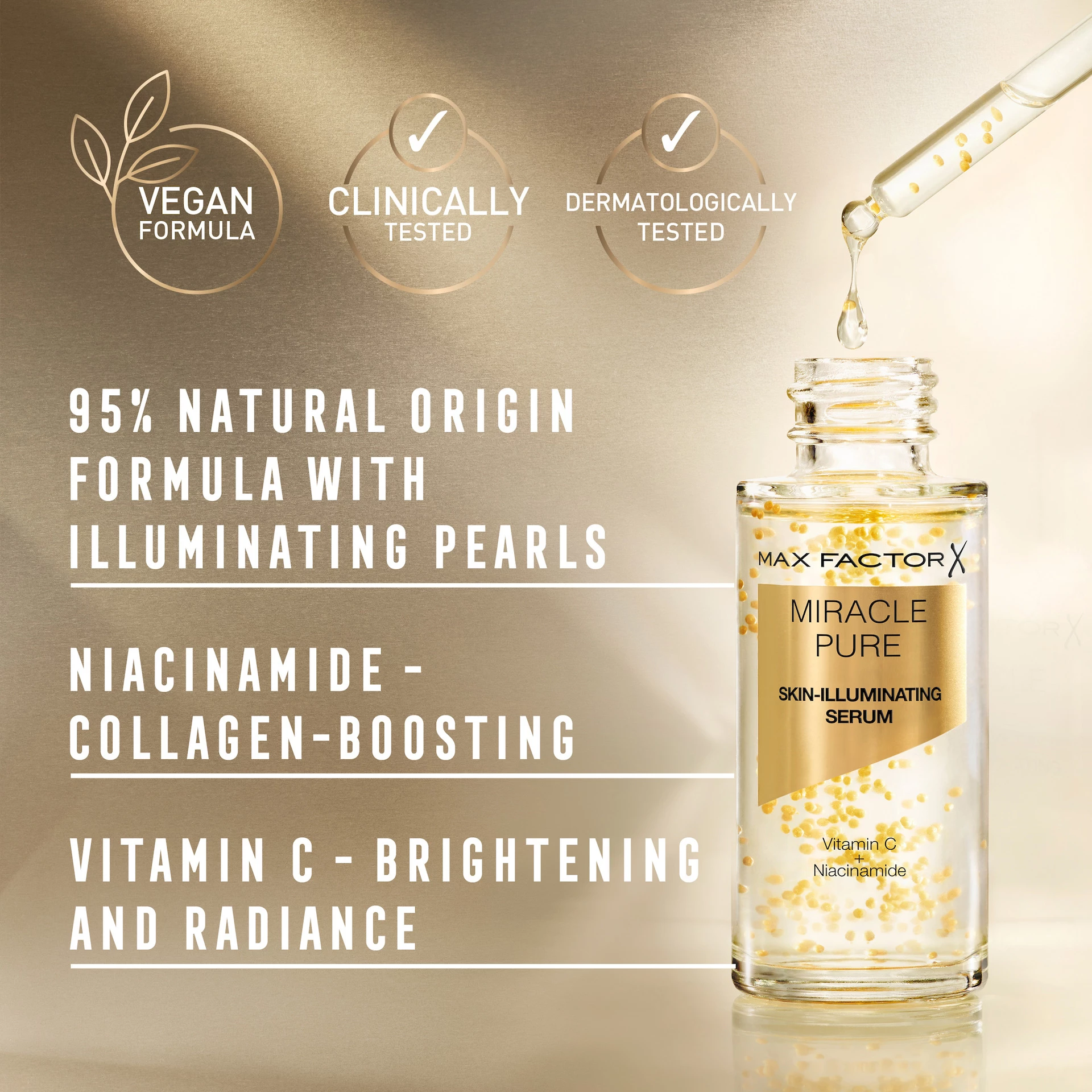 Miracle Pure Skin-Ragyogó Szérum 30 ml - Max Factor