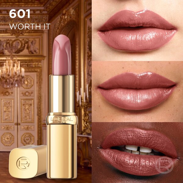 L'Oréal Paris Color Riche Ruj de buze 601 Worth It Satin Nude 4,54g