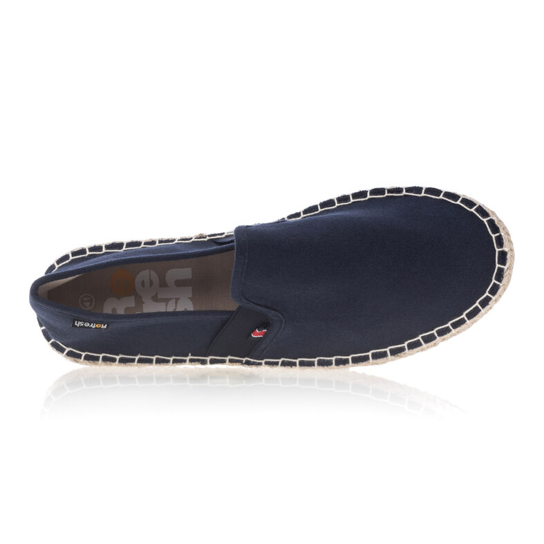 Miesten espadrillit köysipohjalla - sininen