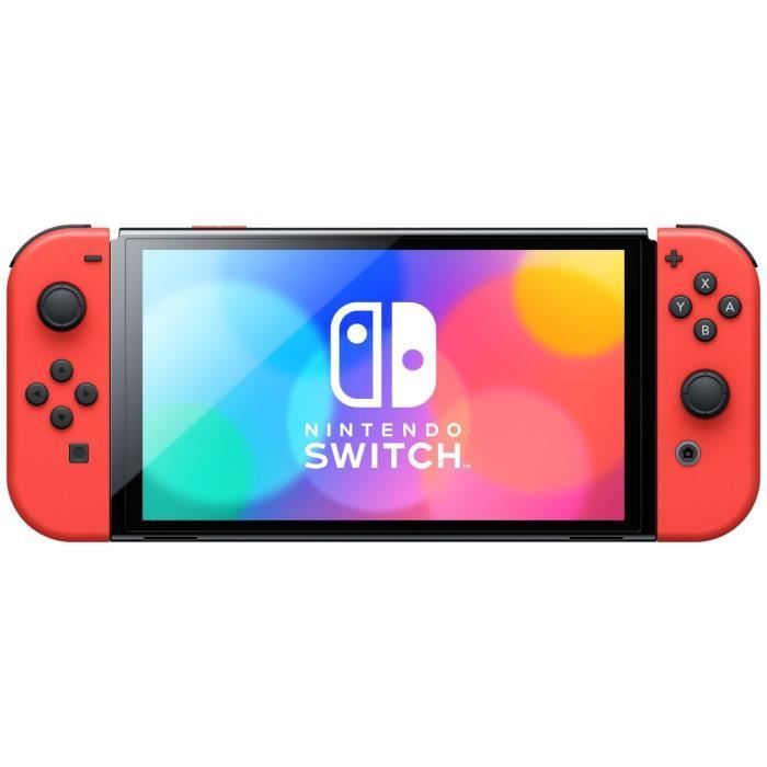 Nintendo Switch Console - OLED Model • Mario Limited Edition (Red)