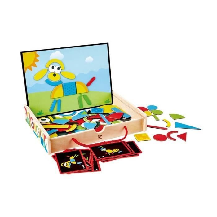 HAPE - Geoform(e) Houten Bouwset - E1631 - Magnetische Kunstdoos
