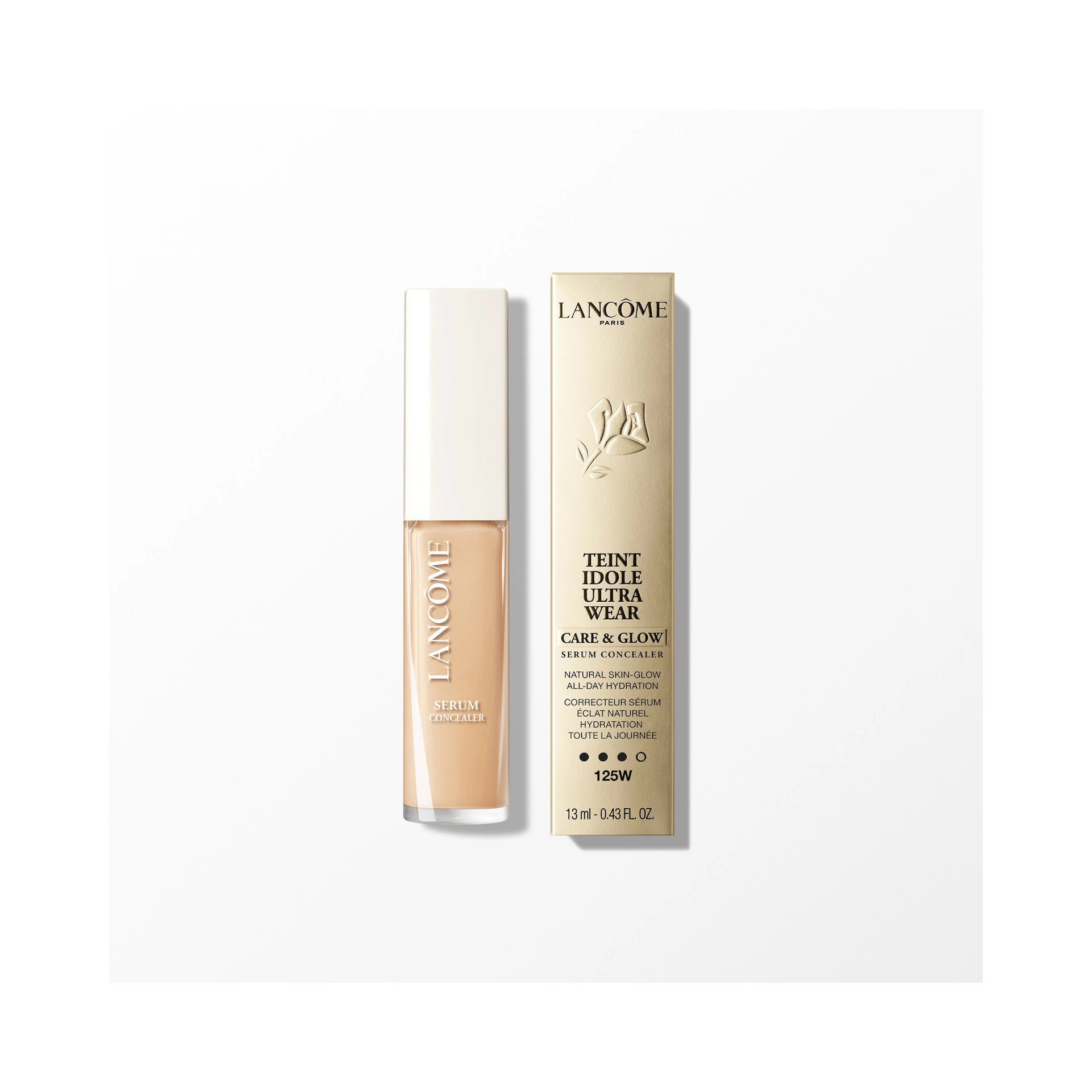 Teint Idole Care & Glow Foundation Radiant Concealer 125W - Lancôme