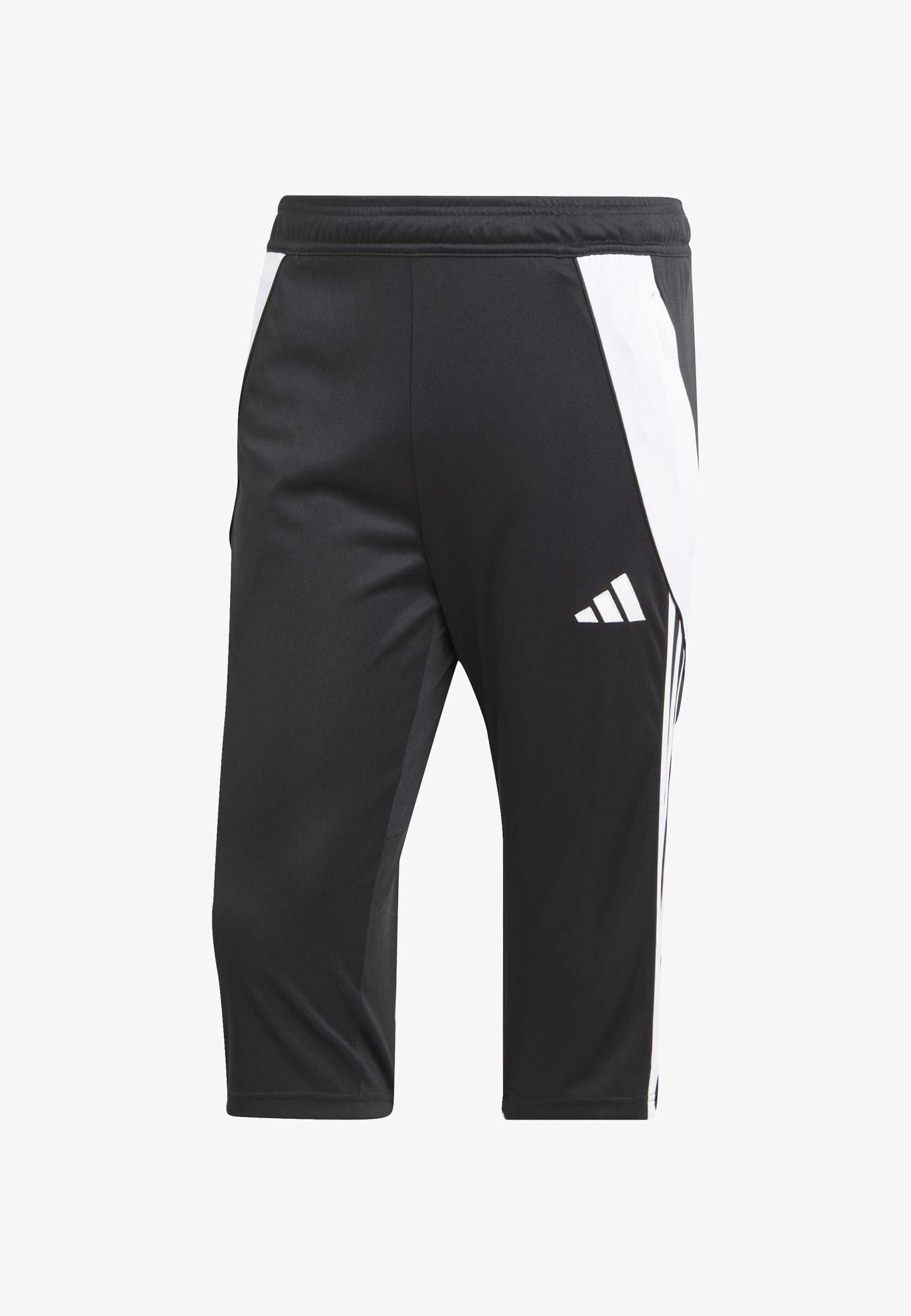 Pantaloni sportivi adidas Performance TIRO24 3/4 - 3/4 - nero/bianco