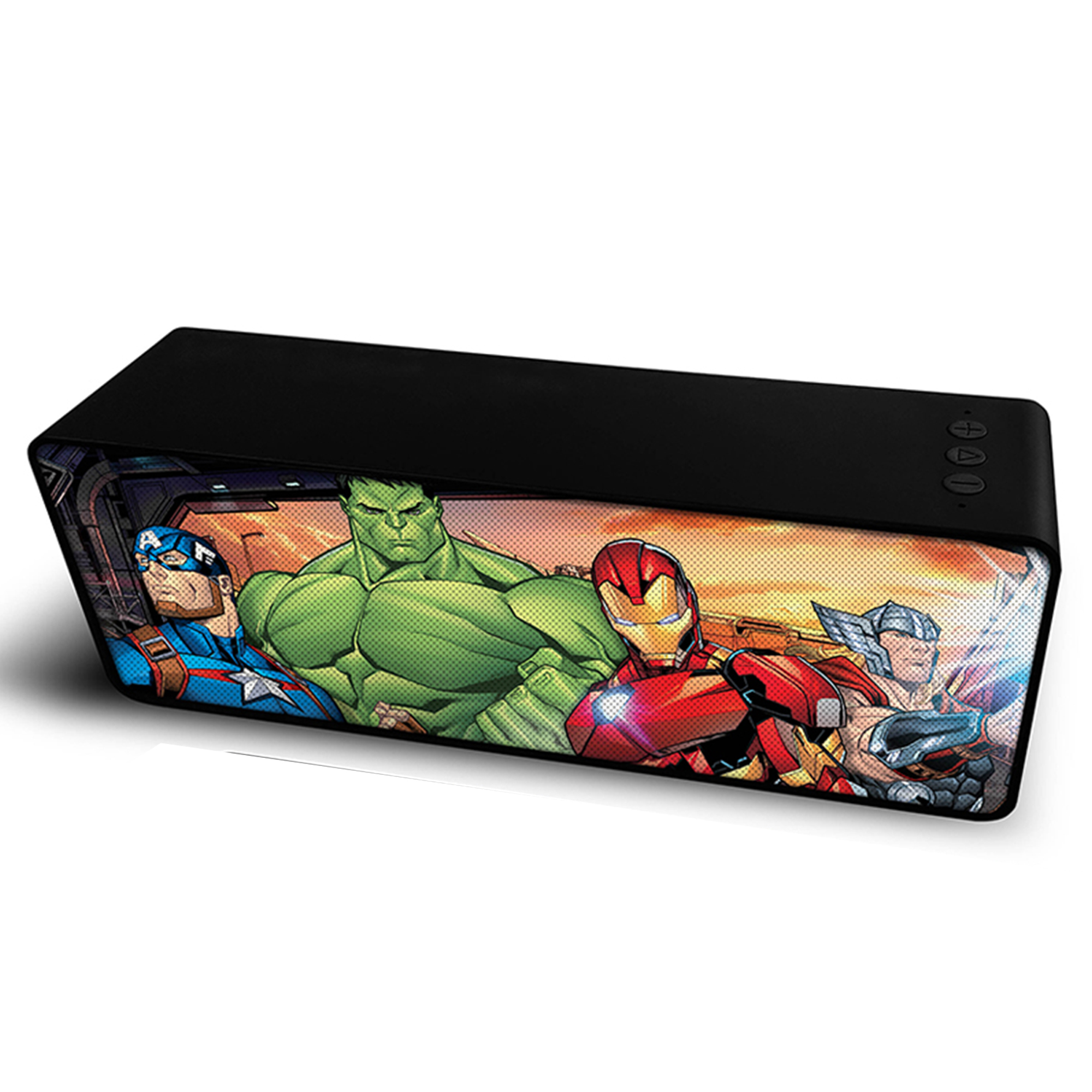 Caixa de Som Sem Fio Marvel Avengers 2.1 de 10W