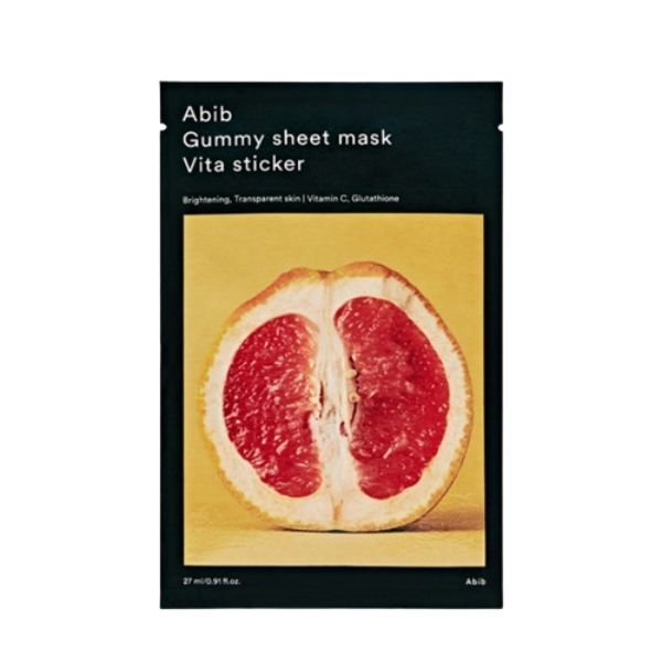 Maschera in tessuto gommosa ABIB #Vita Sticker 27ml