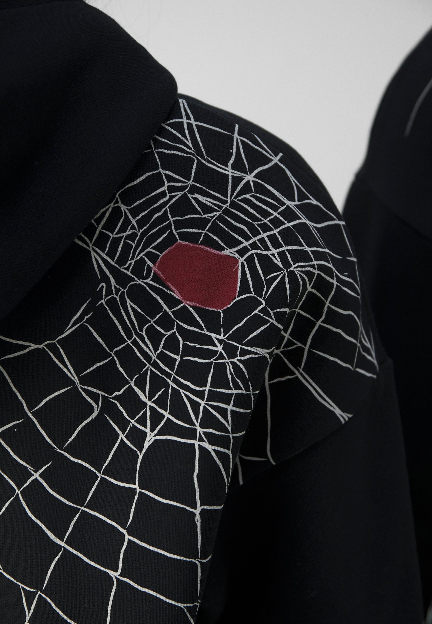 Jack & Jones JORWEB ZIP HOOD UNISEX - Sweatshirt met rits - zwart