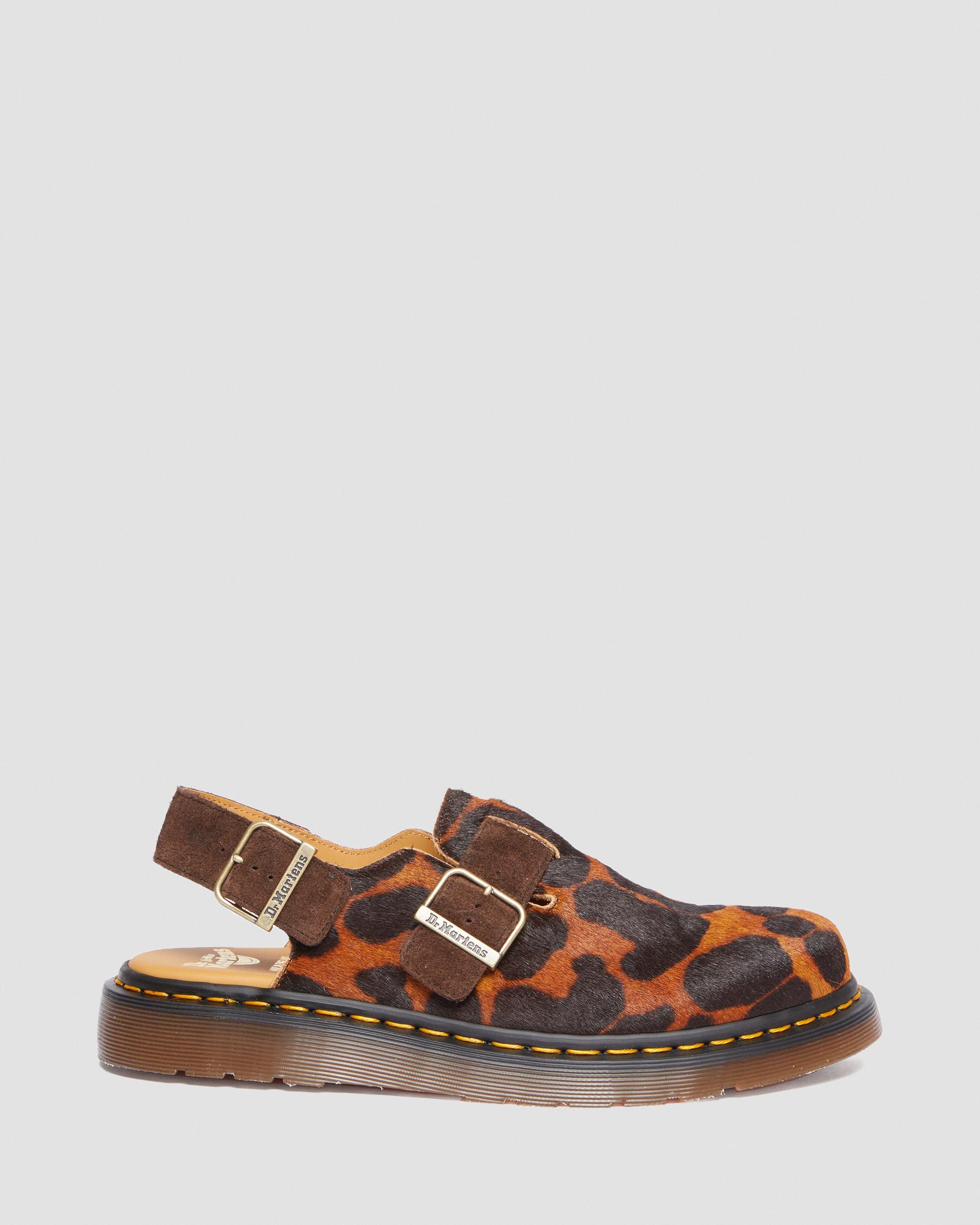 Jorge Made in England Hair On Slingback Mule