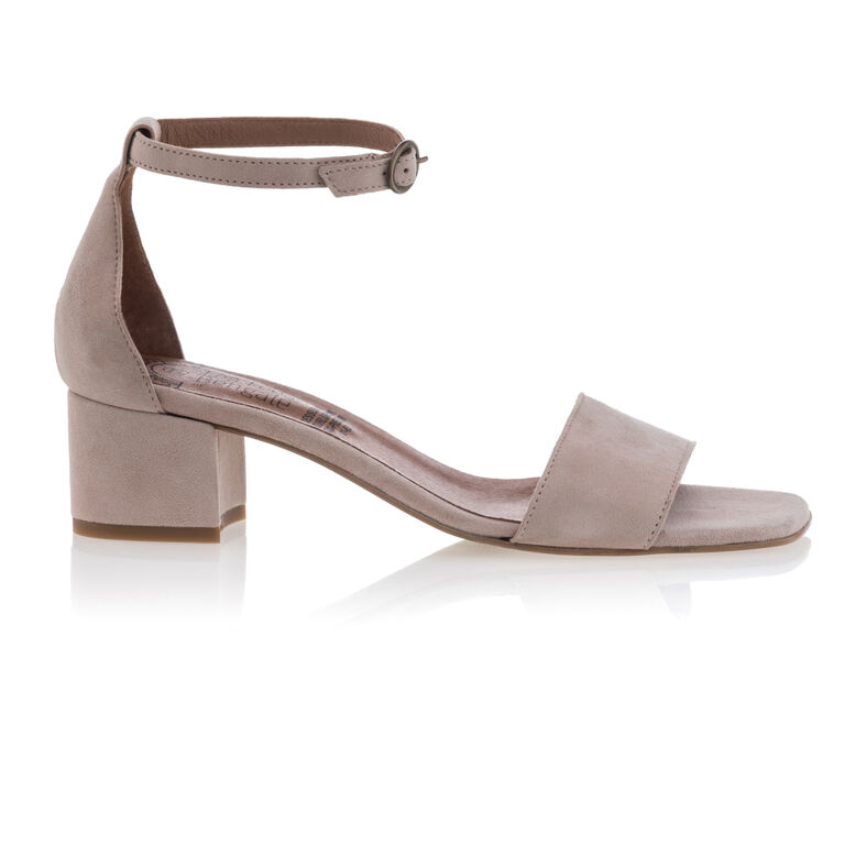 Beige sandaler / åben tå sko til kvinder