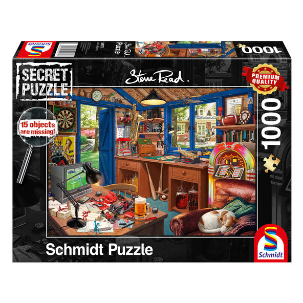 Geheime puzzels van 1000 stukjes, Vaders Werkplaats