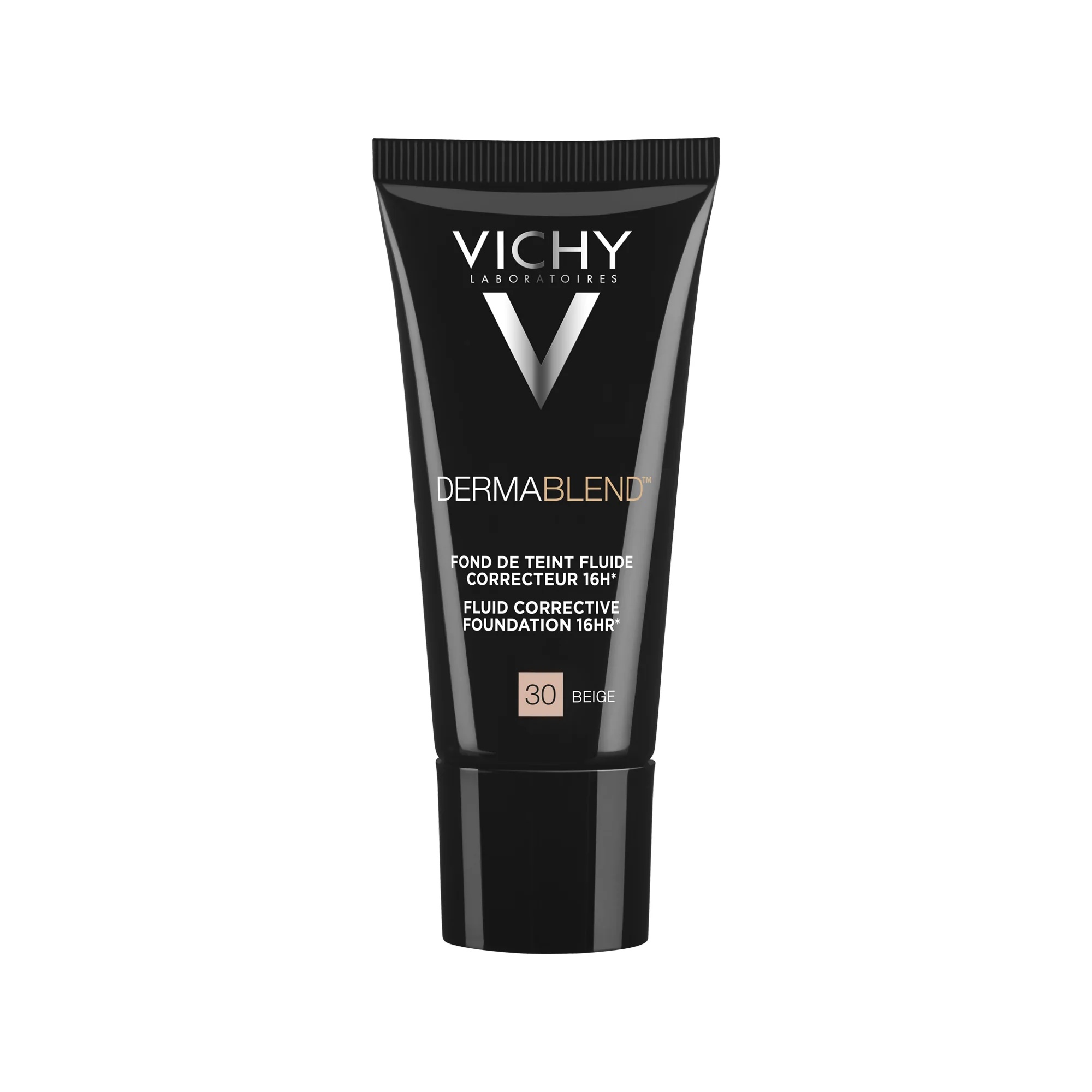 VICHY Base Líquida Vichy Dermablend, tom 30, 30 ml. Pele oleosa com imperfeições.