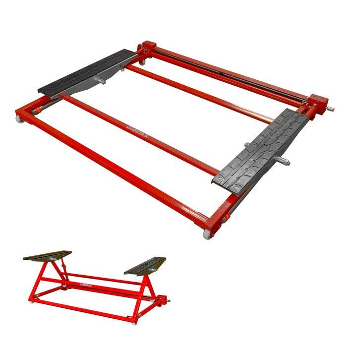 1.5 tonne tilting bridge – mobile car lift