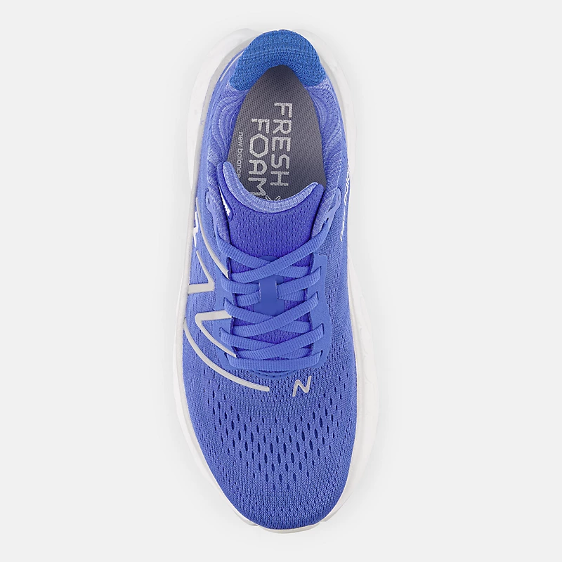 Fresh Foam X More v4 voor dames – Licht lapis met kobalt