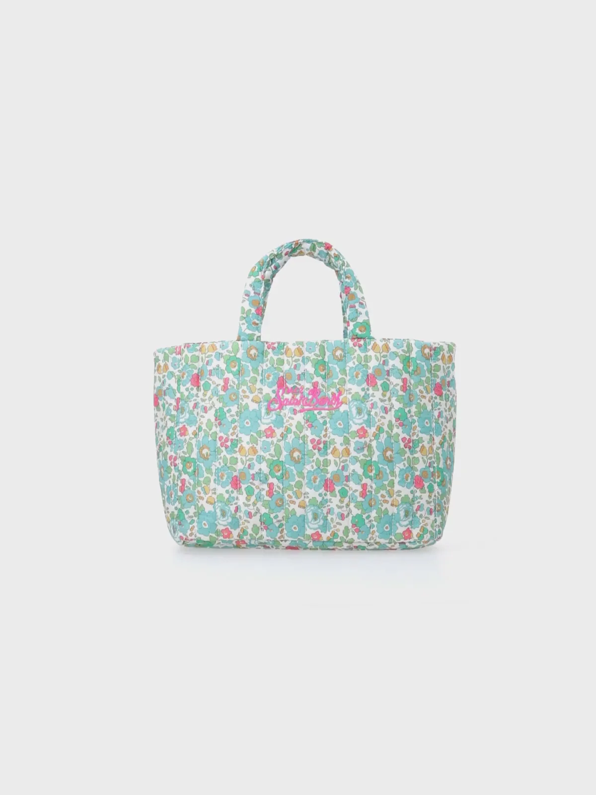 Sac cabas matelassé souple Betsy de taille moyenne | FABRIQUÉ AVEC DU TISSU LIBERT