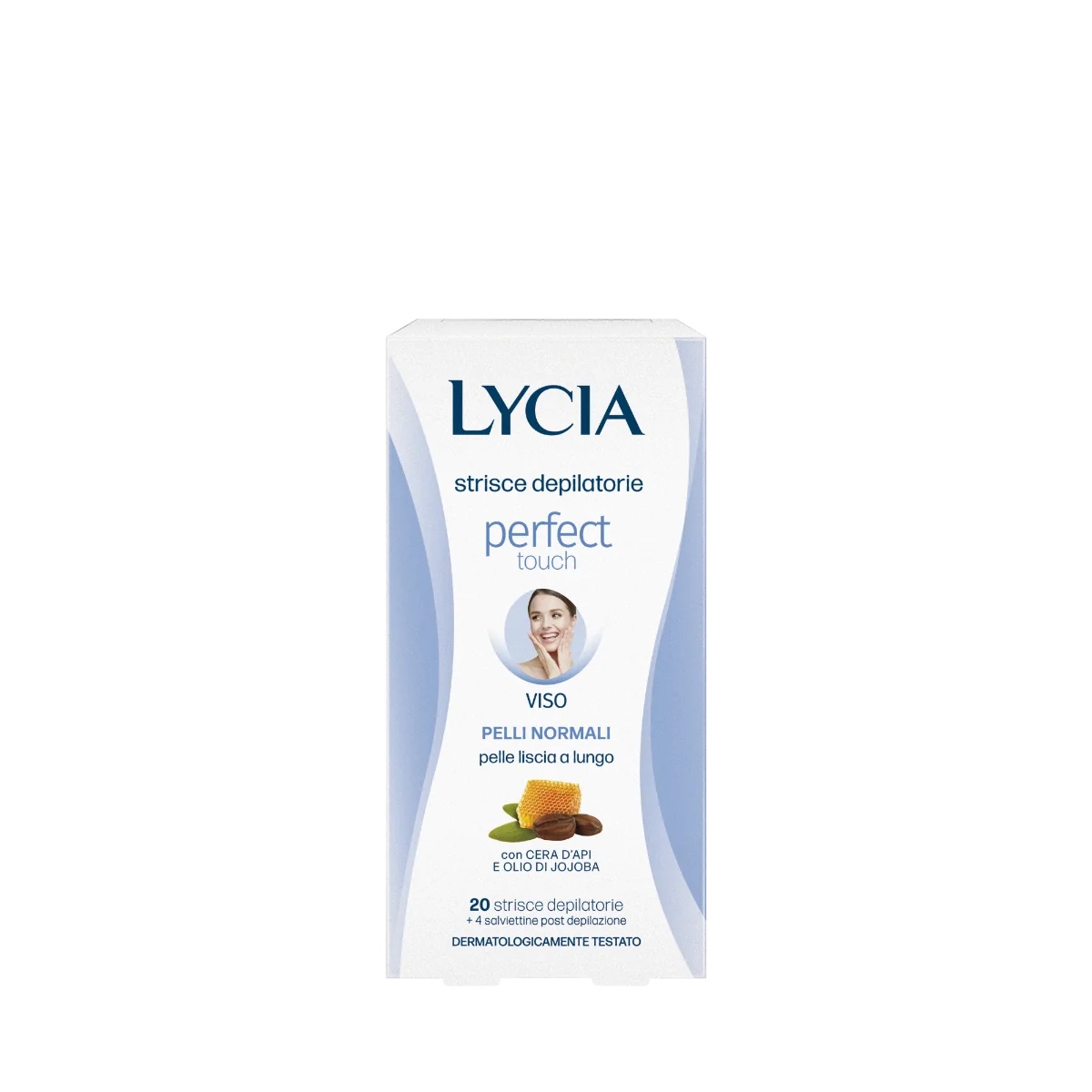 LYCIA Lycia Perfect Touch Face 20 bandas depilatorias para piel normal