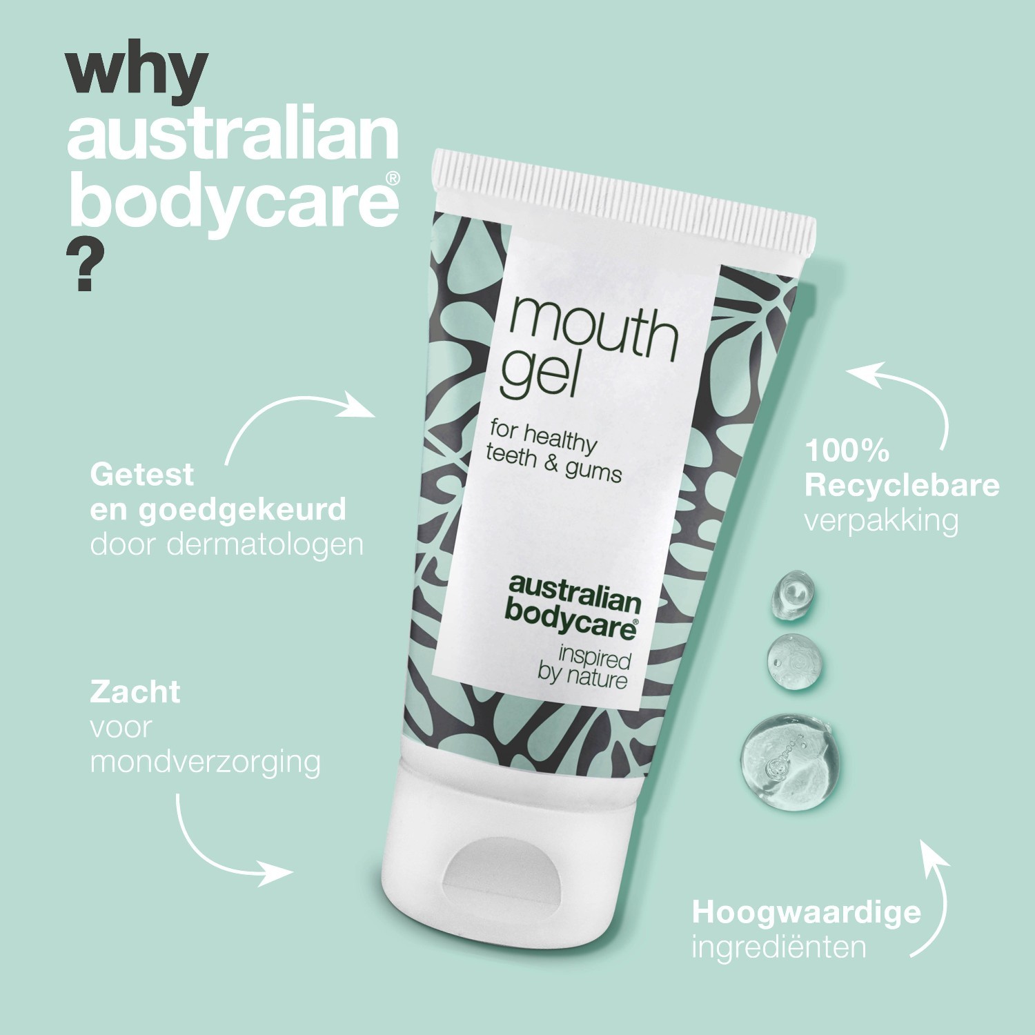 „Australian Bodycare“ burnos skalavimo gelis – 50 ml