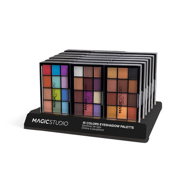 „Magic Studio“ akių šešėlių paletė, įvairių spalvų, 1 vnt., 1 vnt.