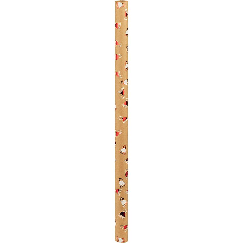 Hjem Julepapir 2 x 70 cm varmfolie Kraft