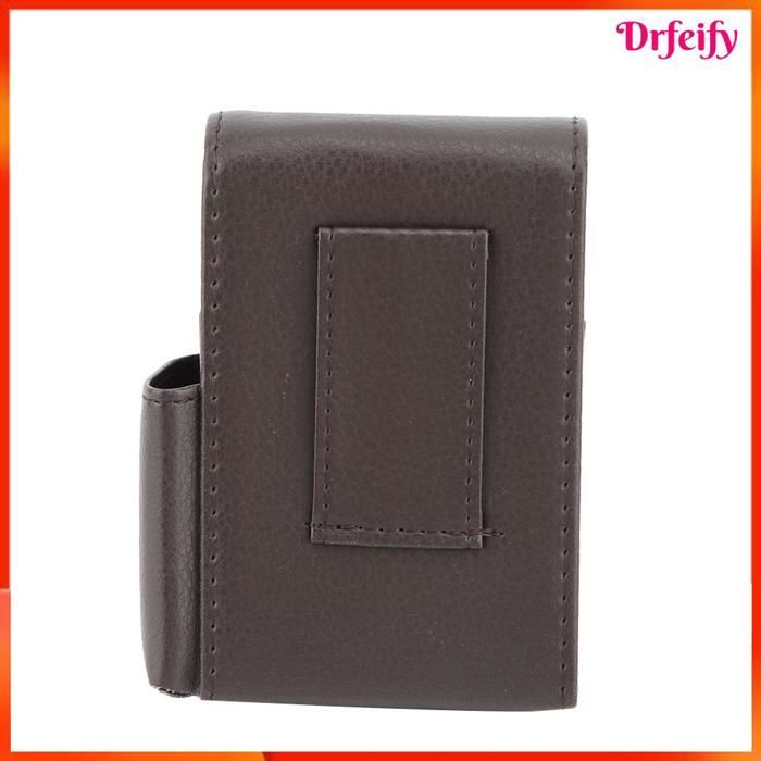 Akozon Accessoires pour fumeurs Étui à Cigarettes En Cuir Synthétique Pour Homme Joli Cadeau SG meuble rangement