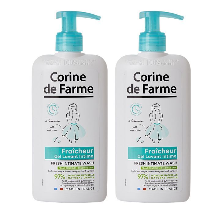 Confezione da 2 - Gel per la freschezza intima