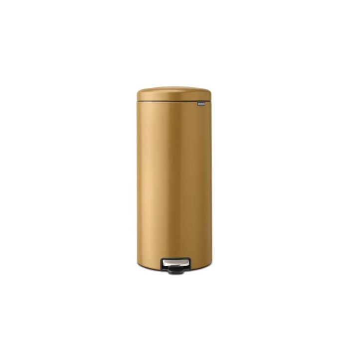 Poubelle à Pédale - Brabantia - NewIcon - 30L - Soft-Close - Warm Gold