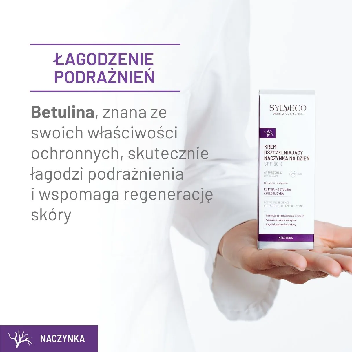 Sylveco Dermo Krem uszczelniający naczynka na dzień