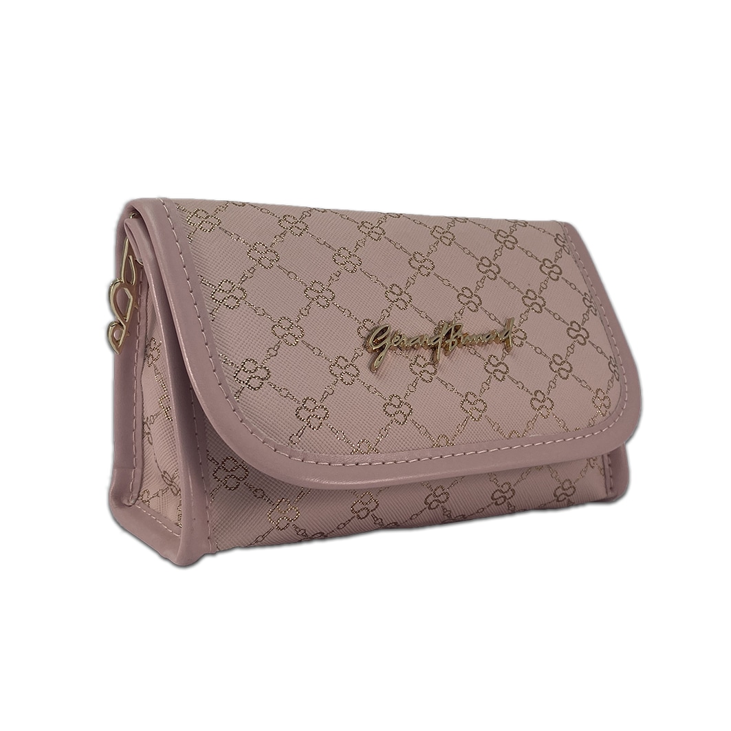 Trousse de toilette Gérard Brinard, pochette miroir rose – 1 pièce