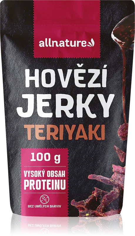 Allnature govedina jerky govedina teriyaki jerky