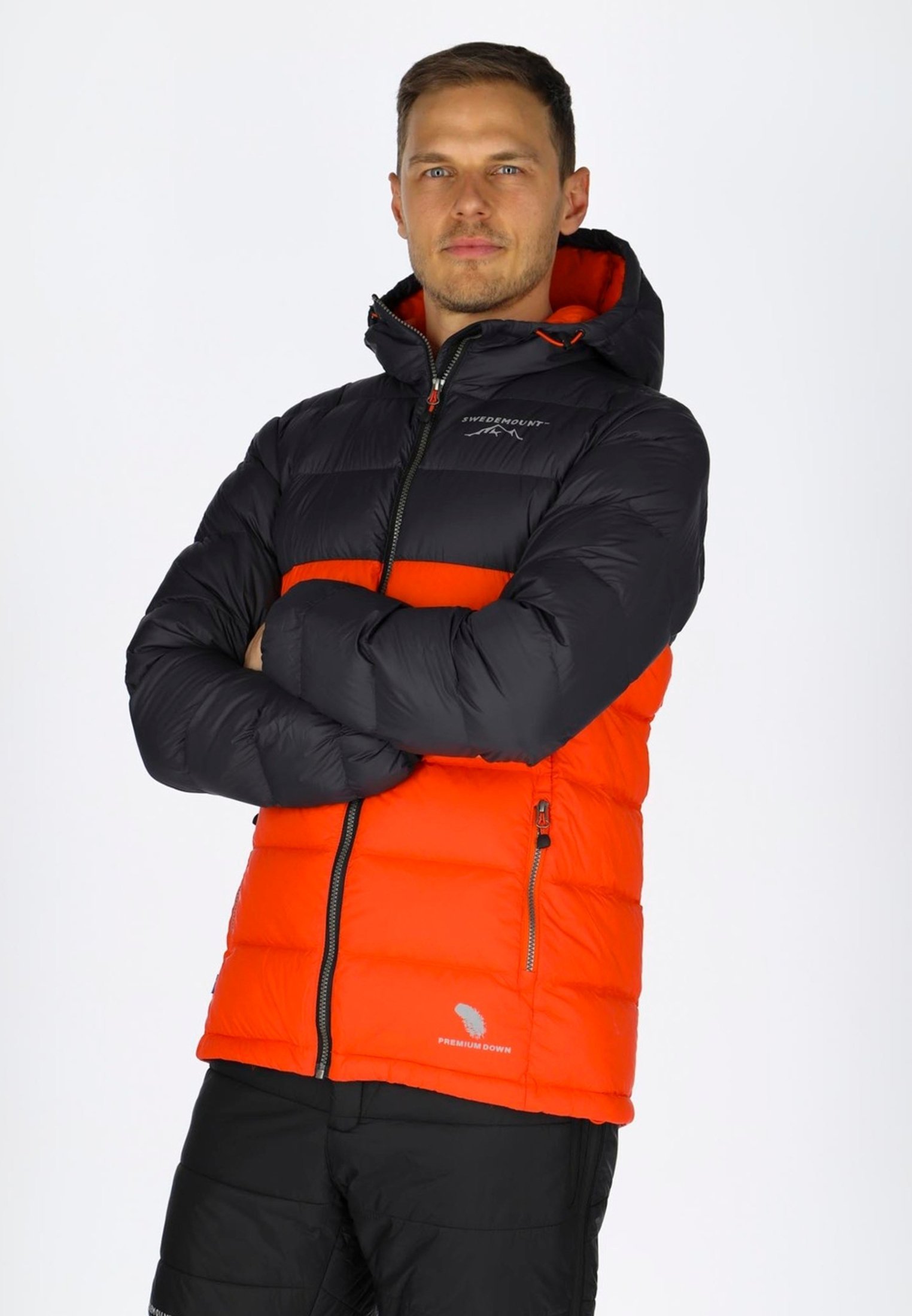 Swedemount ÖSTERSUND 2 0 - Cappotto imbottito - arancione antracite