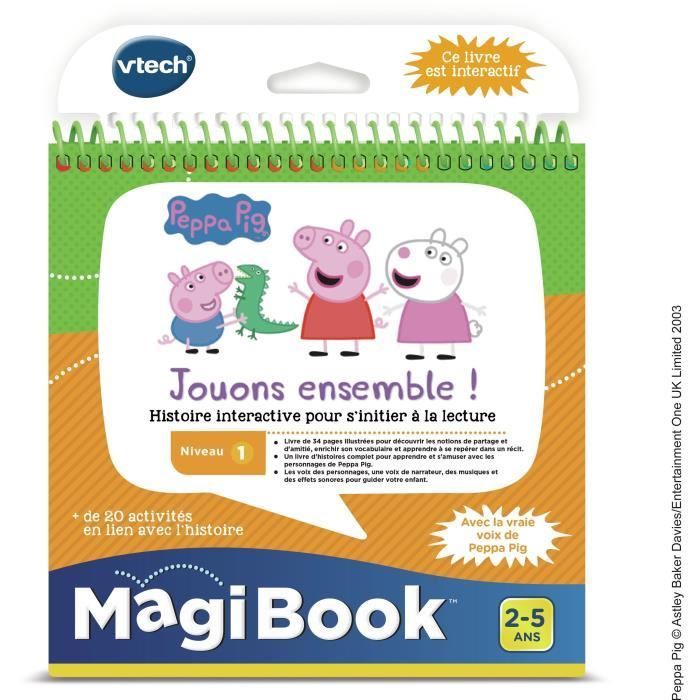 Magibook interactief boek - Peppa Pig - Niveau 1 - VTECH