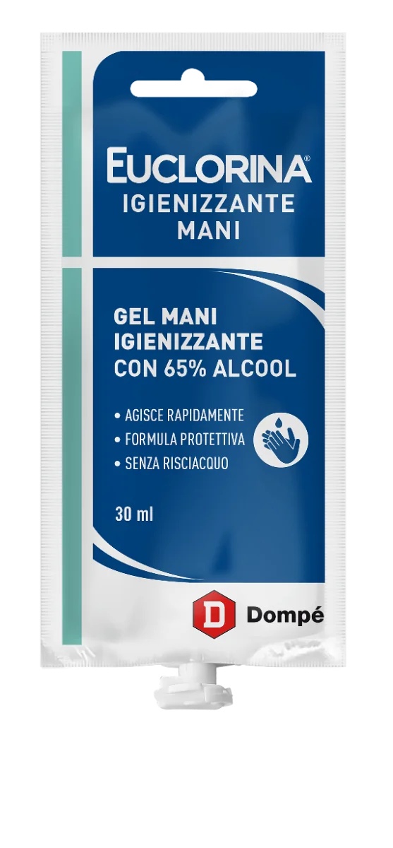 Desinfetante para mãos DOMPÉ Euclorina 30 ml