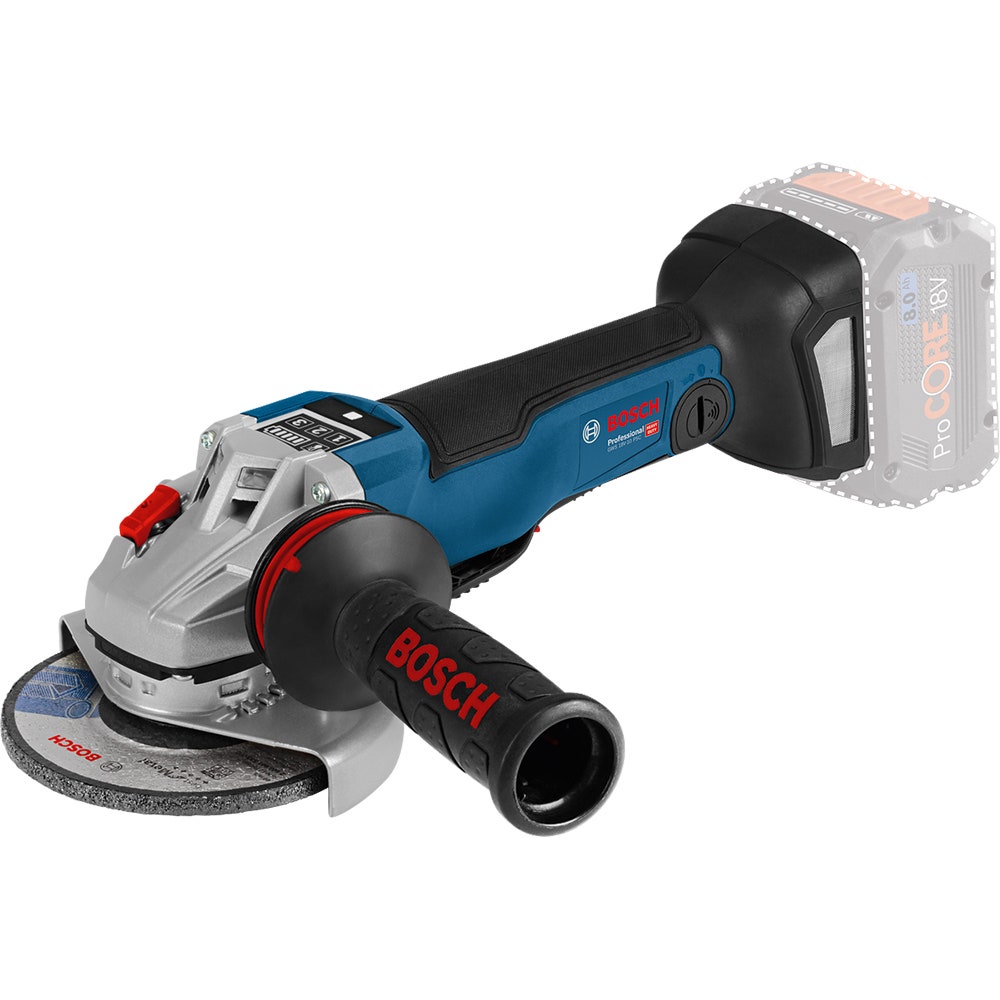 BOSCH 18 V Akku-Winkelschleifer, 125 mm, mit Paddelschalter, mit Koffer, GWS 18 V-10 PSC 06019G3F0B