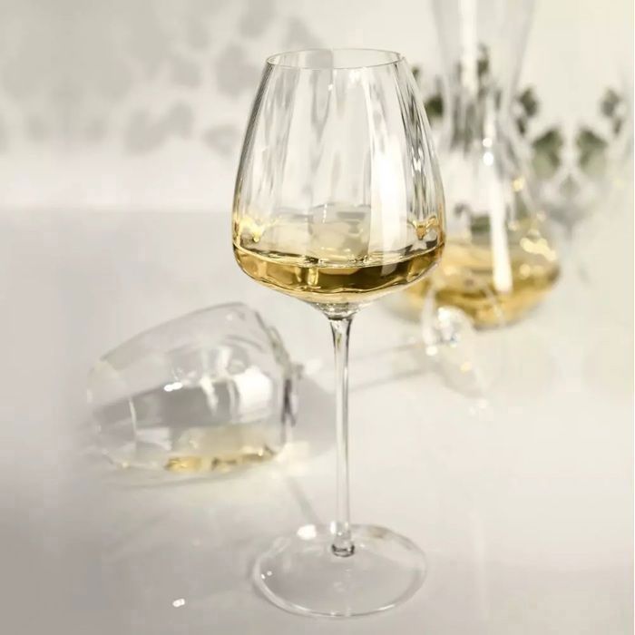 Set di 4 bicchieri da vino bianco KROSNO Celebration, 610 ml, realizzati a mano.