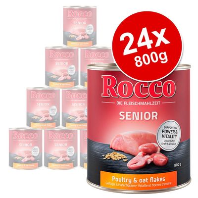 Výhodné balení Rocco Senior 24 x 800 g