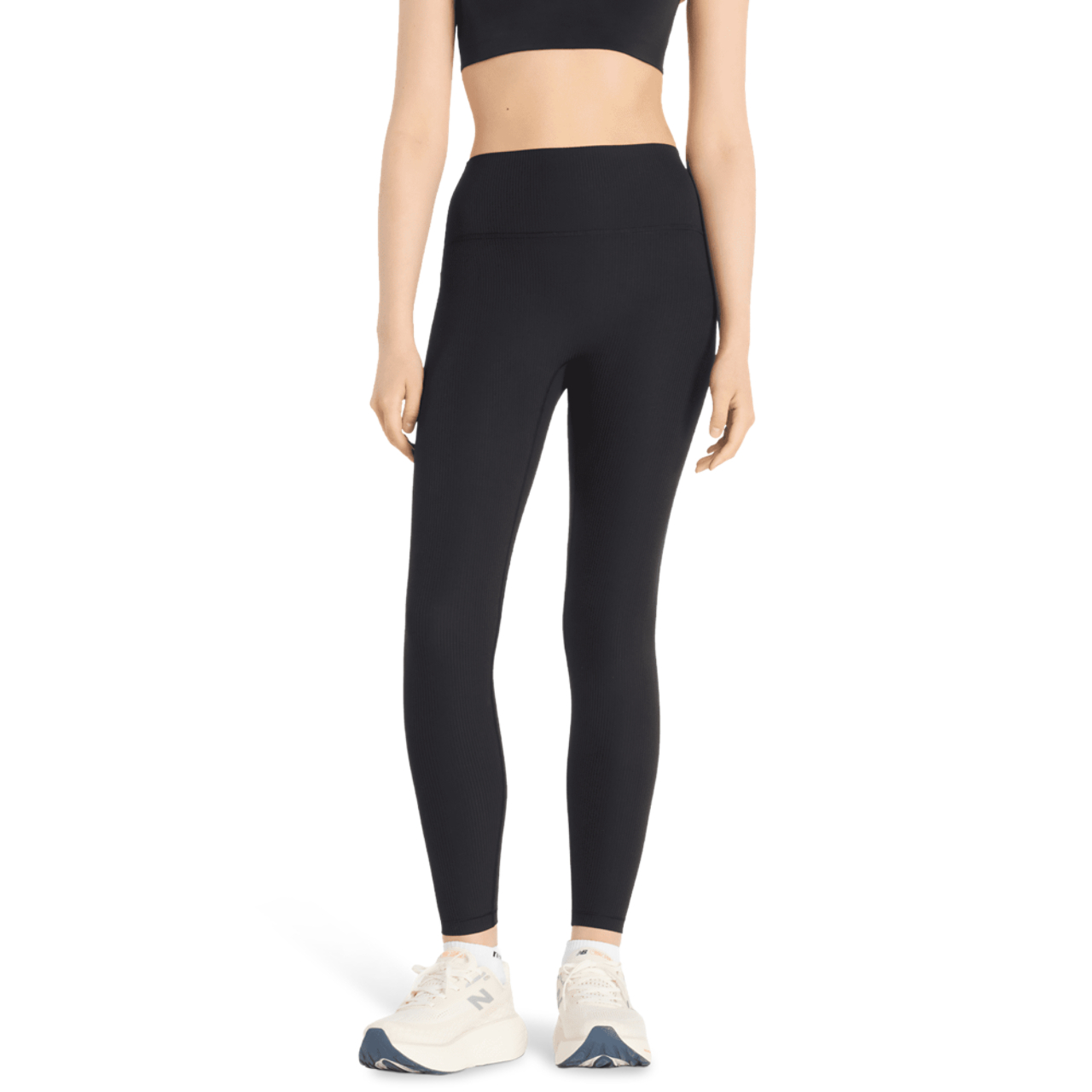 New Balance Ribbed High Rise Leggings