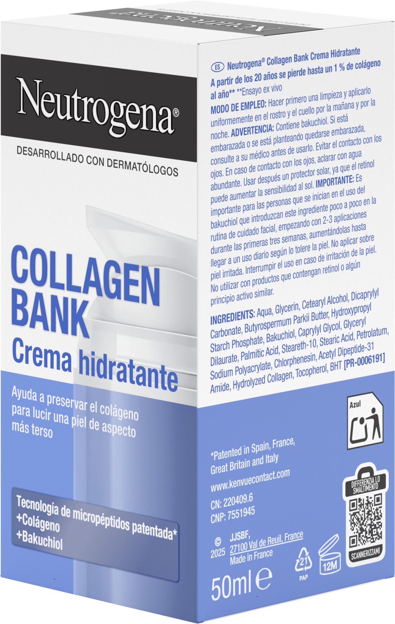 Naktinis „Collagen Bank“ kremas Veido dermokosmetika