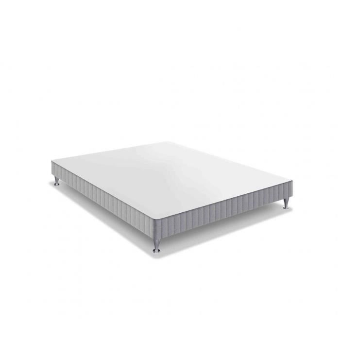 Base de cama de láminas de 140 x 190 cm - Madera maciza - SIMMONS