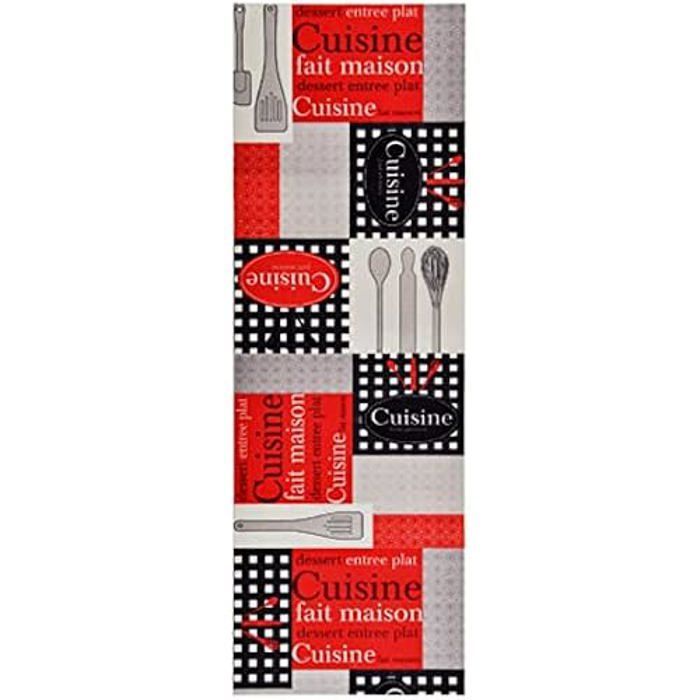 Kitchen Mat - VIDAXL - 60x180 cm - Washable - Multicoloured - Rectangular