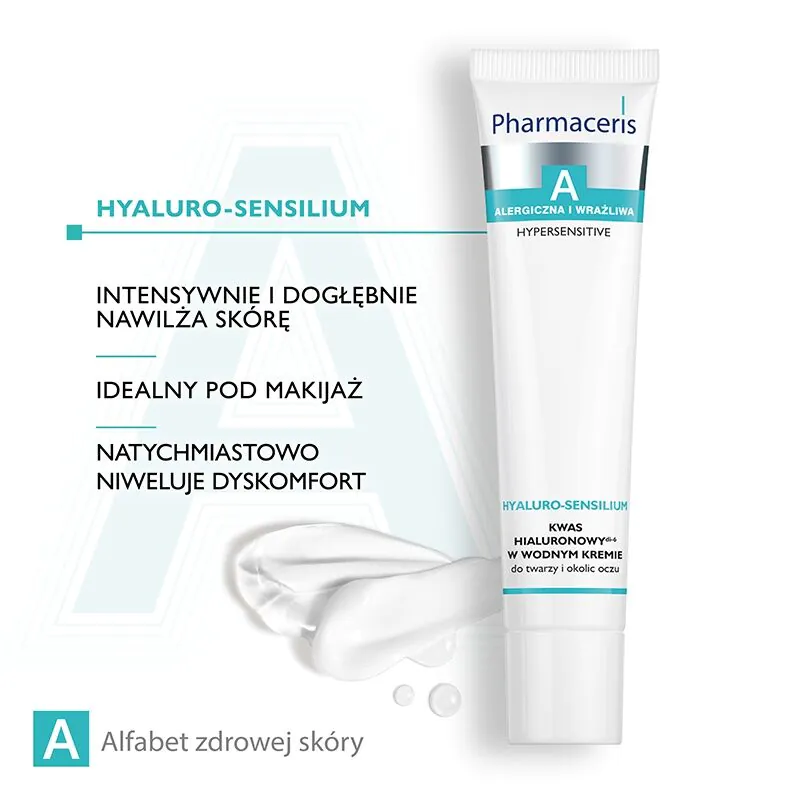 Pharmaceris A Hyaluro-Sensilium Kwas hialuronowy w wodnym kremie do twarzy