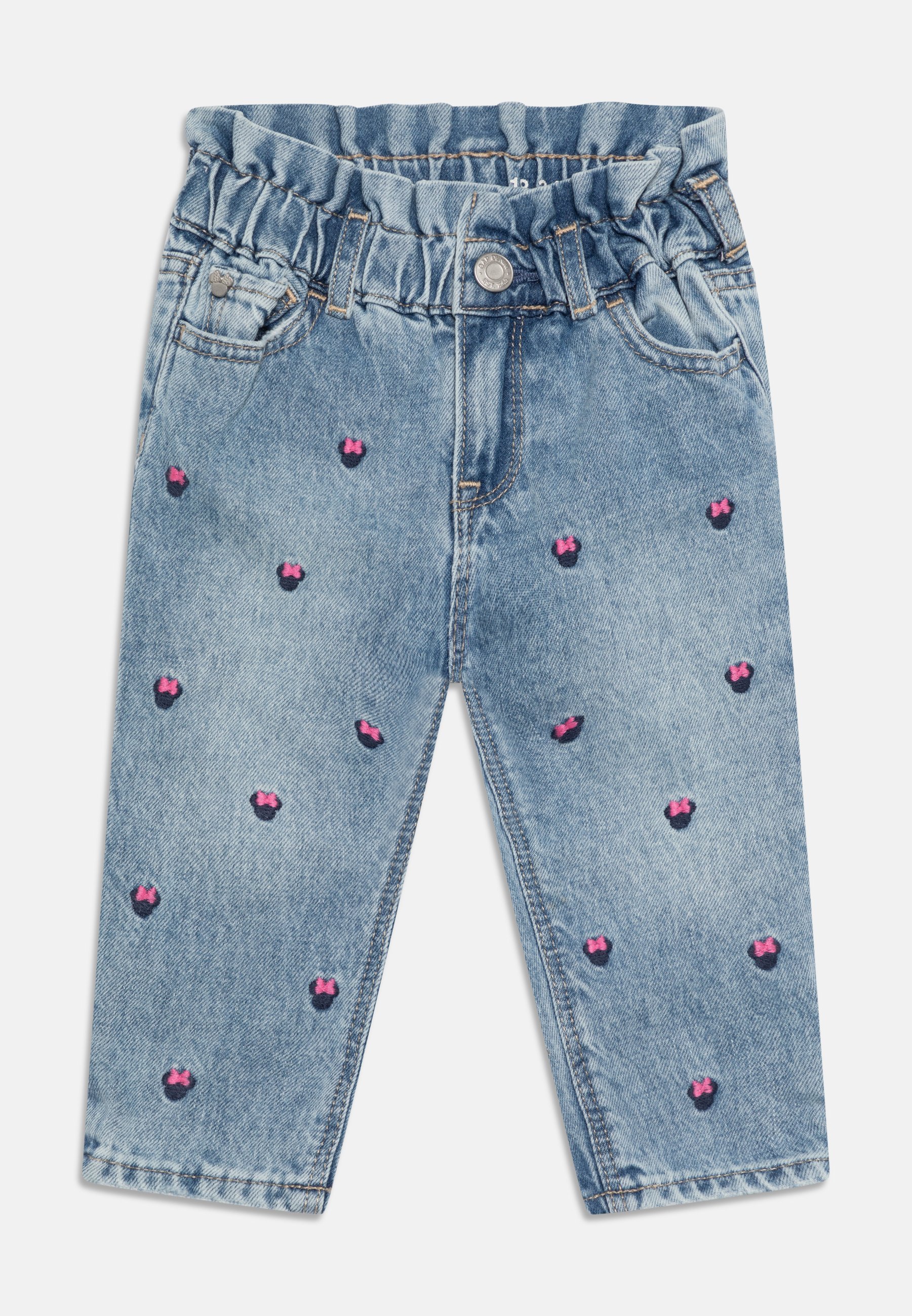 GAP GAP X DISNEY BABY & TODDLER JUST LIKE MOM JEANS - Jeansy slim fit - niebieski denim