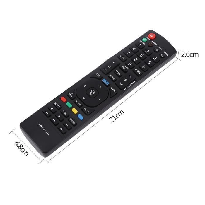 Mando a distancia universal de repuesto para televisores LG Smart LCD LED 32LV2530, 22LK330, 26LK330 y 32LK330.