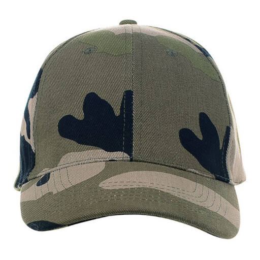 Unisex 6-panelový model Gorra Buffalo Sols (vojenská zelená)