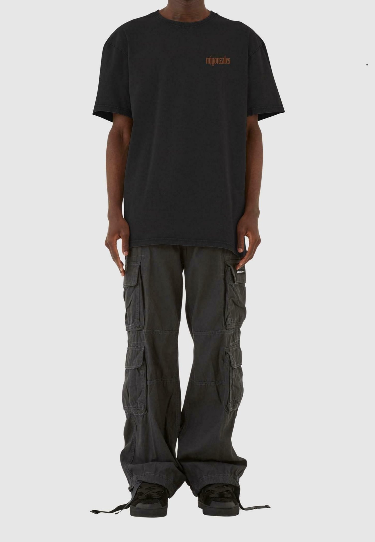 MJ Gonzales print T-shirt - zwart