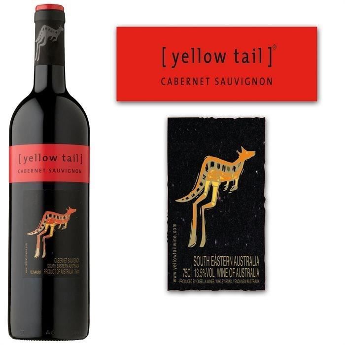 Yellow Tail Cabernet Sauvignon - Vin rouge d'Australie 2023