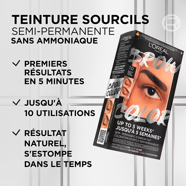 L'Oréal Paris 3.0 Tamno smeđa boja za obrve<br>30ml