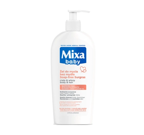 Mixa Baby szampon i płyn do kąpieli 2w1 250 ml