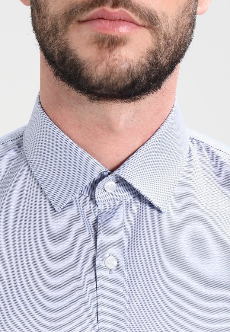 Camicia formale OLYMP n. sei - blu scuro