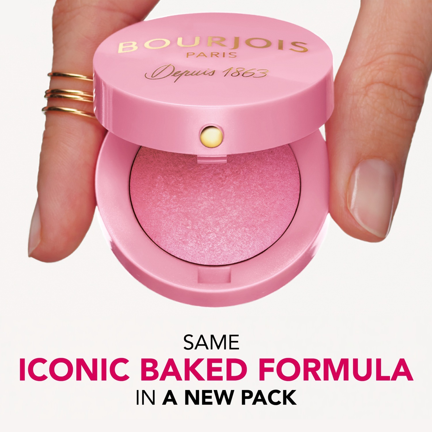 Bourjois lícenka v malej okrúhlej nádobke - 2 g
